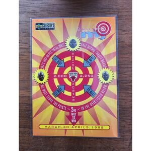 Defining Moments 1998-1999 Upper Deck #334 - Chicago Bulls - NBA -Michael Jordan